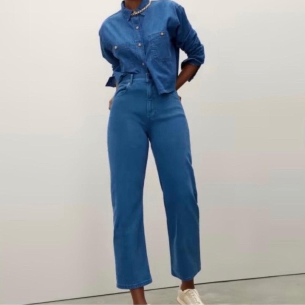 Everlane the way high jean blue size 30